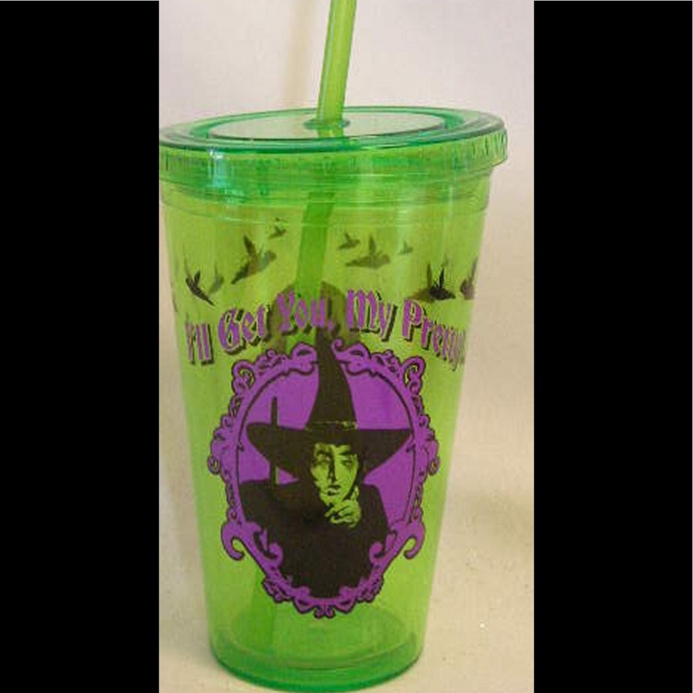 New green Wicked Witch Wizard of Oz cup I’ll get you my pretty